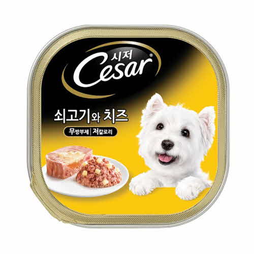 시저 쇠고기와 치즈 캔 100g