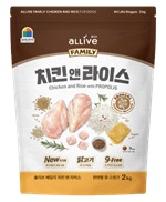 올리브 패밀리 치킨 앤 라이스 2kg