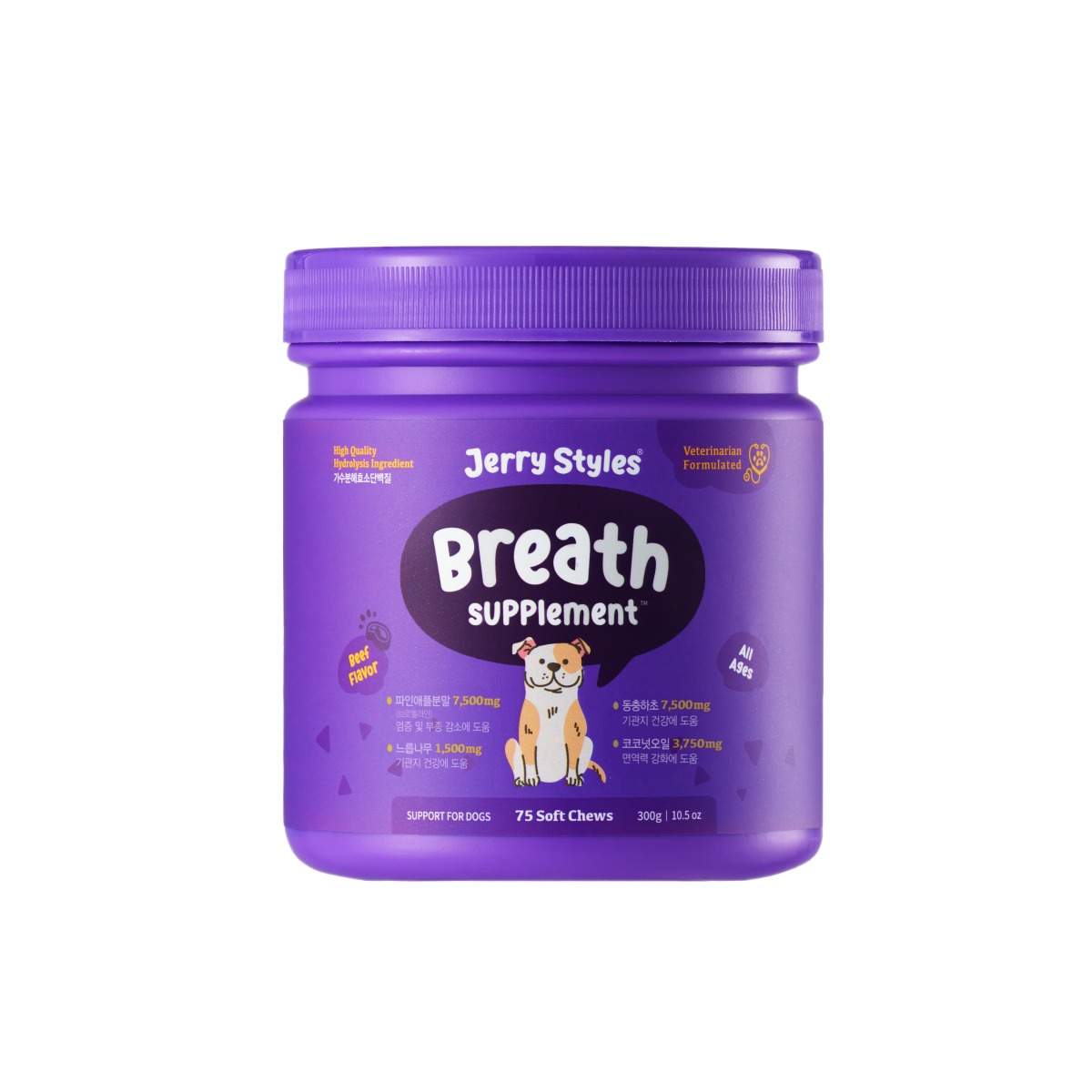 제리스타일스 기관지 breath