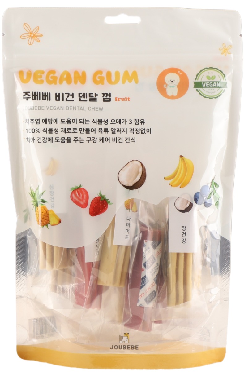주베베]비건 덴탈 껌 과일