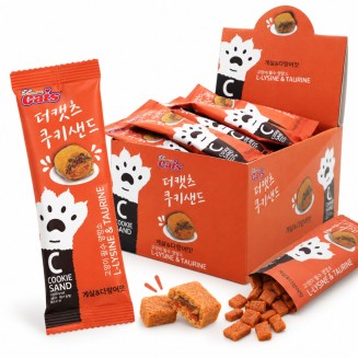 더캣츠]쿠키샌드 게살&다랑어맛 20g
