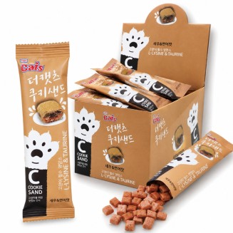 더캣츠]쿠키샌드 새우&연어맛 20g